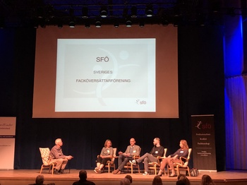 Mats Linder haastatteli Ameston, GlobalScandinavian, Languagewiren ja Semantixin edustajia.